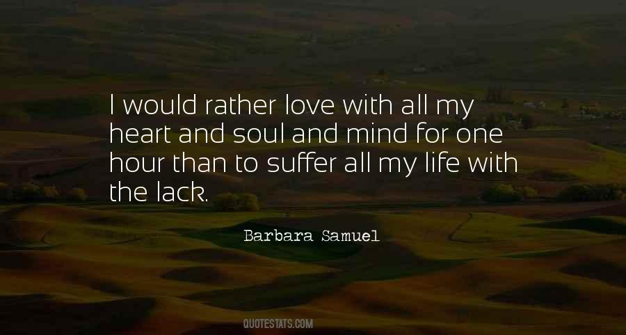 Barbara Samuel Quotes #165717