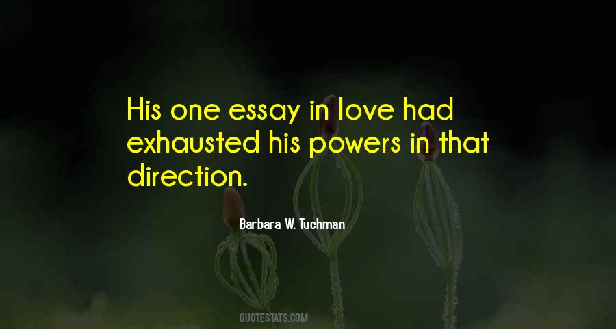 Barbara W. Tuchman Quotes #580244