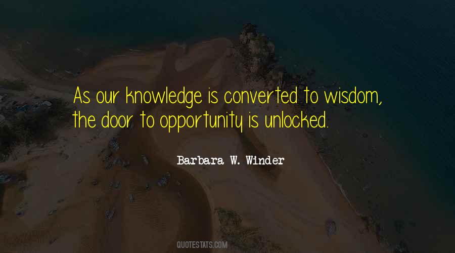 Barbara W. Winder Quotes #698601