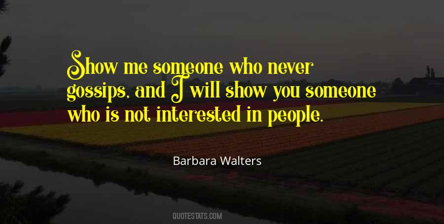 Barbara Walters Quotes #126030