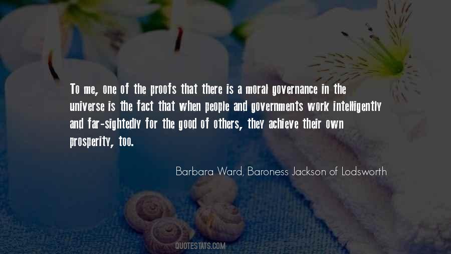 Barbara Ward, Baroness Jackson Of Lodsworth Quotes #1744624