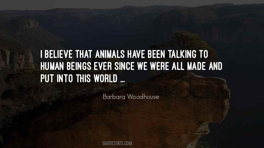 Barbara Woodhouse Quotes #1288446