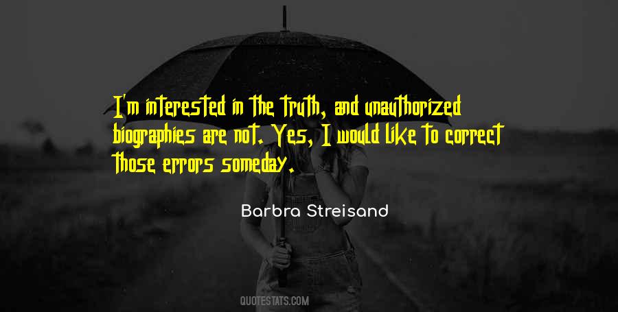 Barbra Streisand Quotes #310630