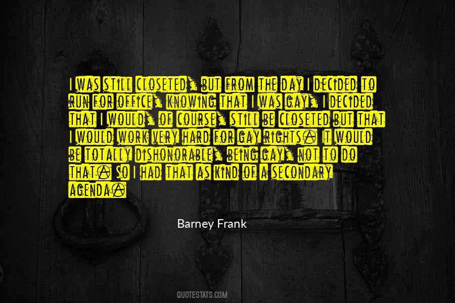 Barney Frank Quotes #1361025