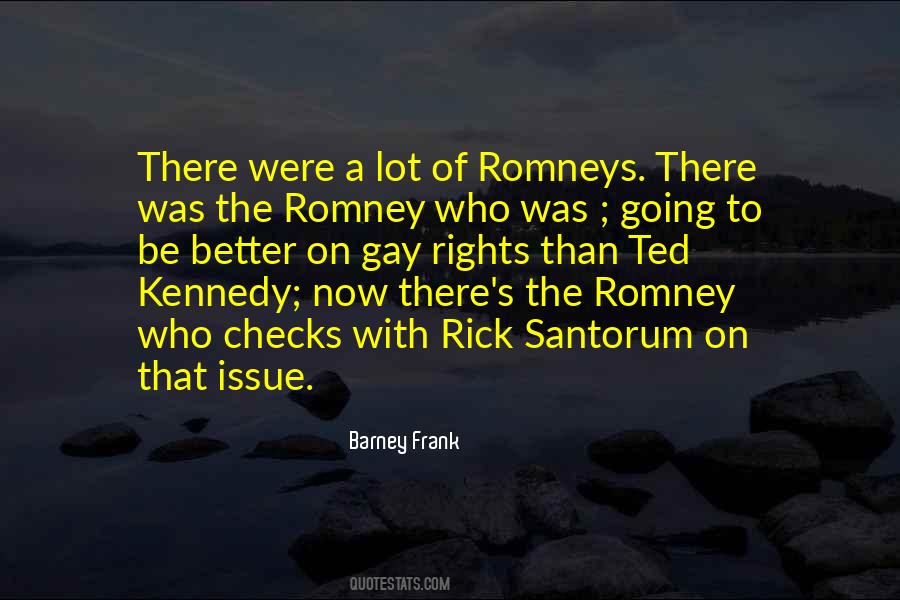 Barney Frank Quotes #887695