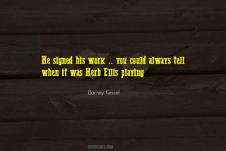 Barney Kessel Quotes #1423403