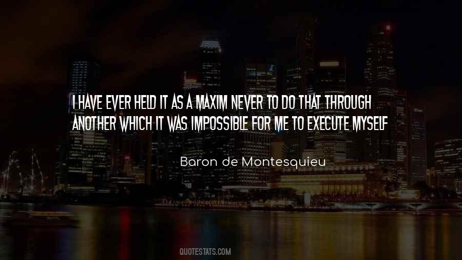 Baron De Montesquieu Quotes #1302709