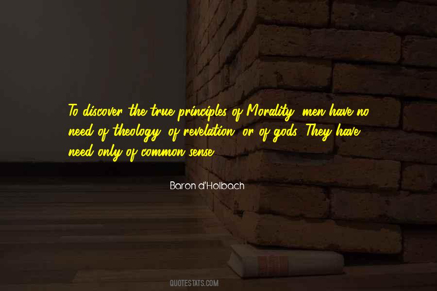 Baron D'Holbach Quotes #1323938