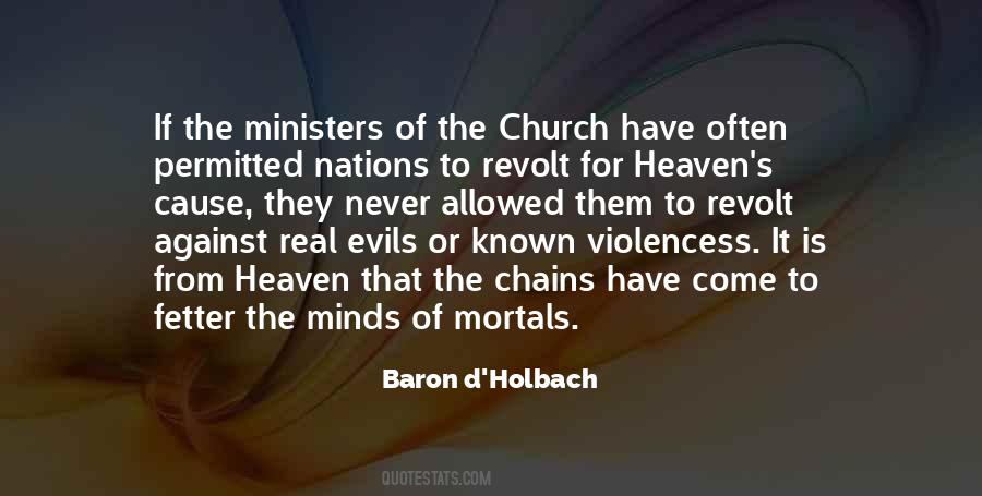 Baron D'Holbach Quotes #1379195