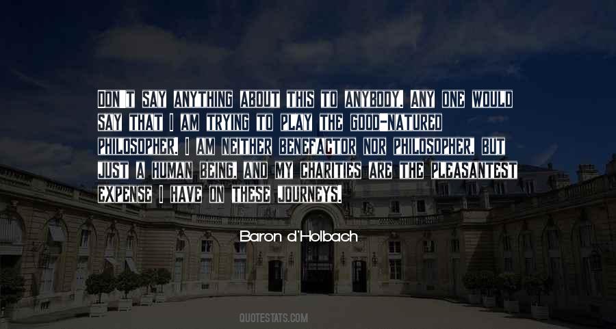 Baron D'Holbach Quotes #604355