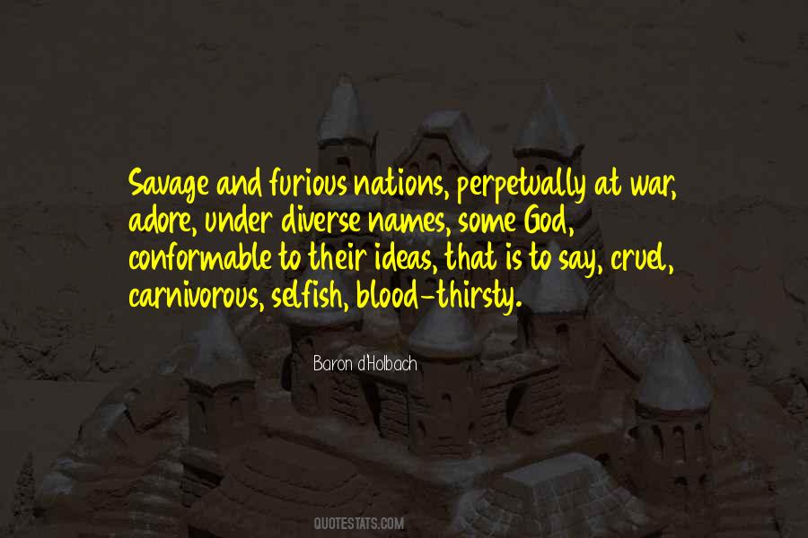Baron D'Holbach Quotes #869410