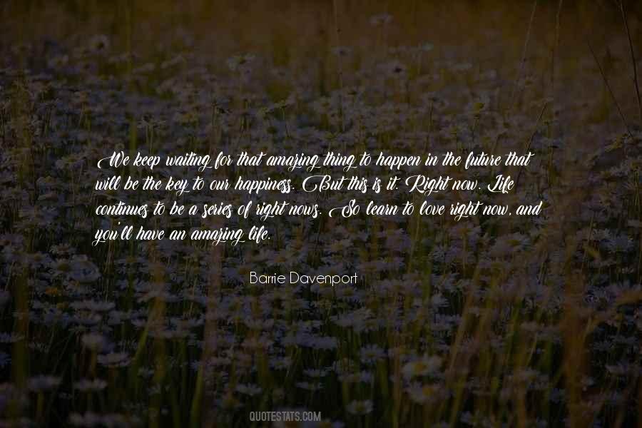 Barrie Davenport Quotes #64813