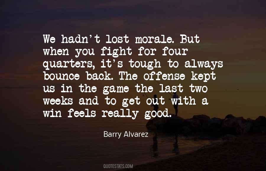 Barry Alvarez Quotes #271681