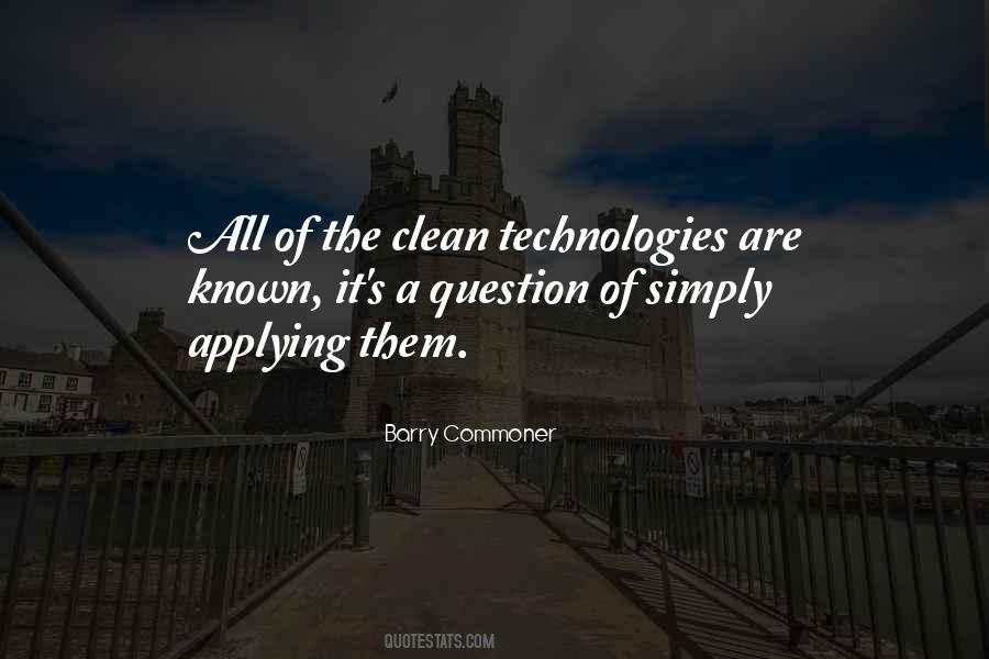 Barry Commoner Quotes #529072