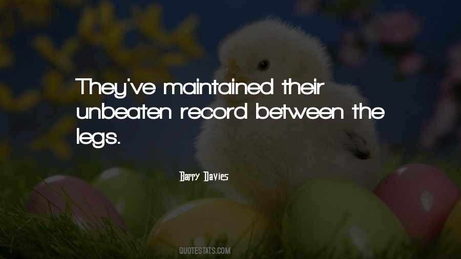 Barry Davies Quotes #1017271