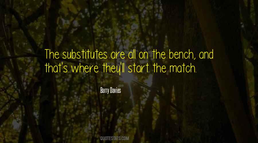 Barry Davies Quotes #1361590