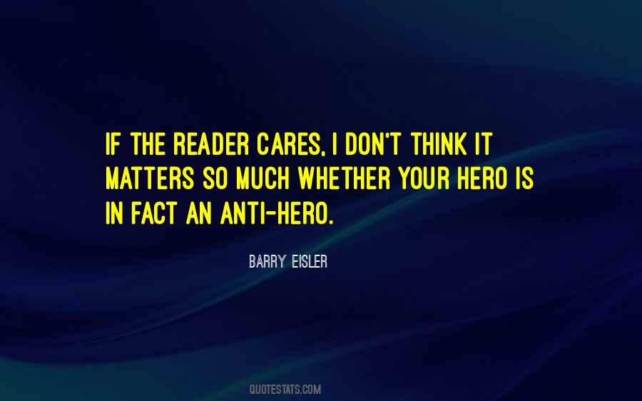 Barry Eisler Quotes #1186701