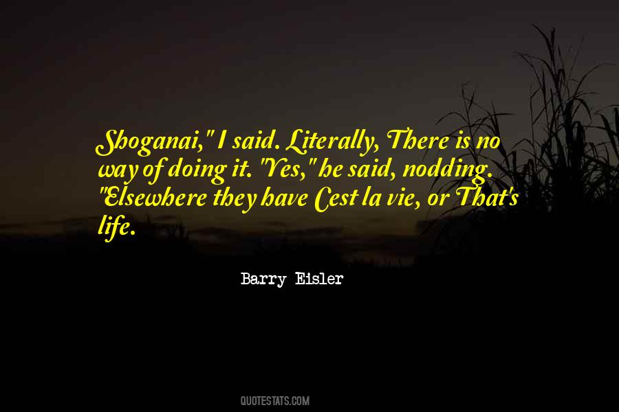 Barry Eisler Quotes #447197