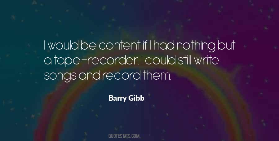 Barry Gibb Quotes #847177
