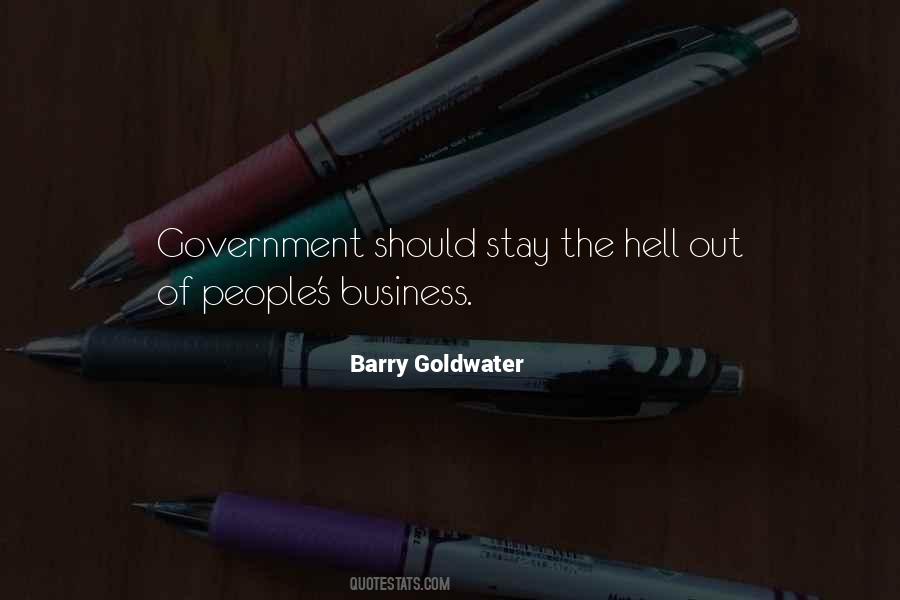 Barry Goldwater Quotes #1138209