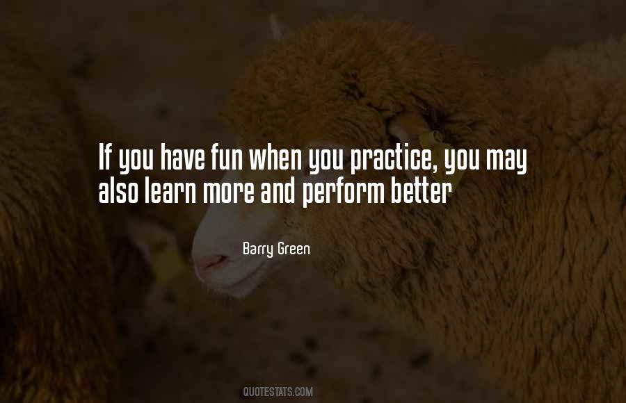 Barry Green Quotes #1090808