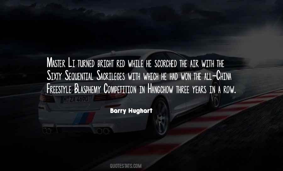 Barry Hughart Quotes #6084