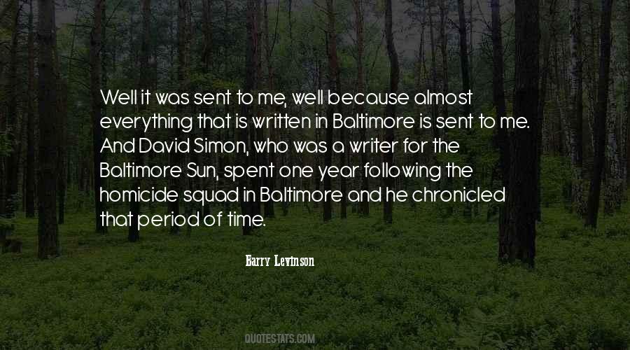 Barry Levinson Quotes #165960