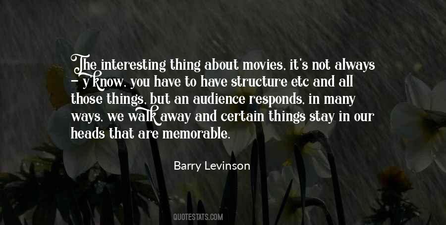 Barry Levinson Quotes #773234