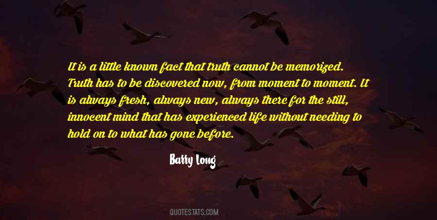 Barry Long Quotes #564442