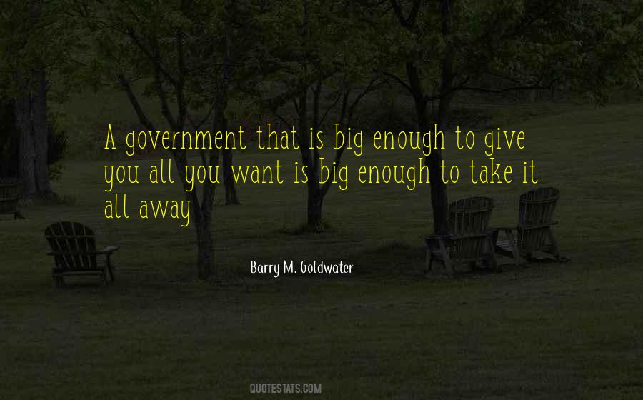 Barry M. Goldwater Quotes #1215113