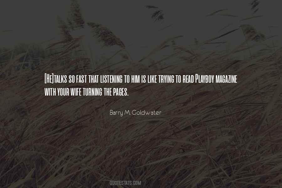Barry M. Goldwater Quotes #880214