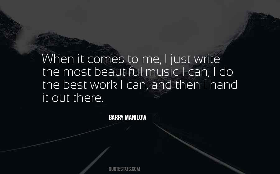 Barry Manilow Quotes #1680300