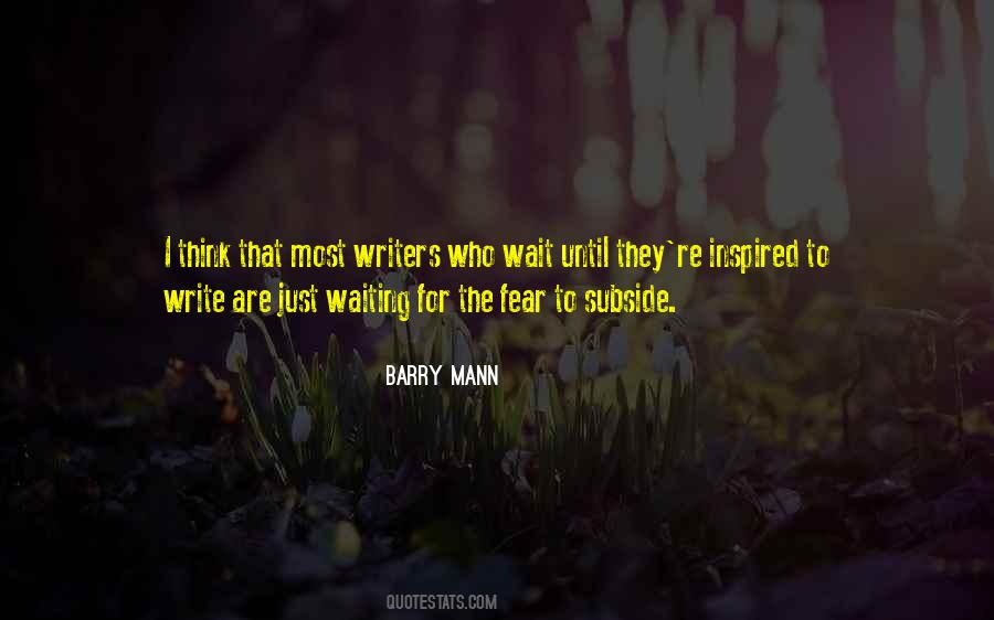 Barry Mann Quotes #963686