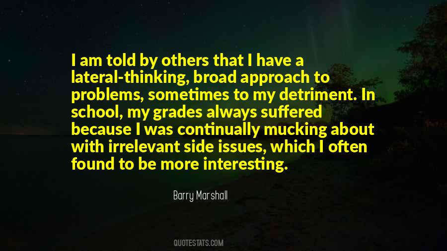 Barry Marshall Quotes #146365