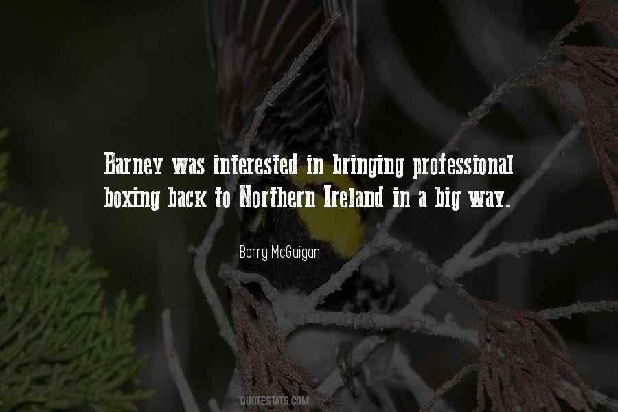 Barry McGuigan Quotes #1751458