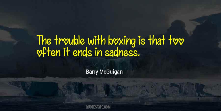 Barry McGuigan Quotes #643045