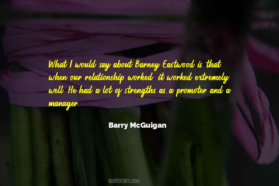 Barry McGuigan Quotes #964293