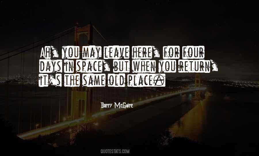 Barry McGuire Quotes #71775