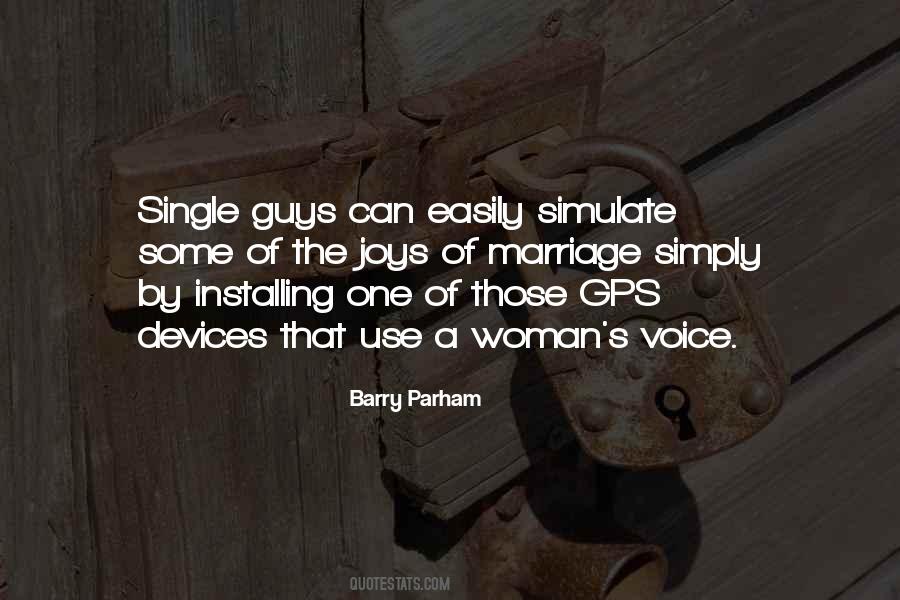 Barry Parham Quotes #896513