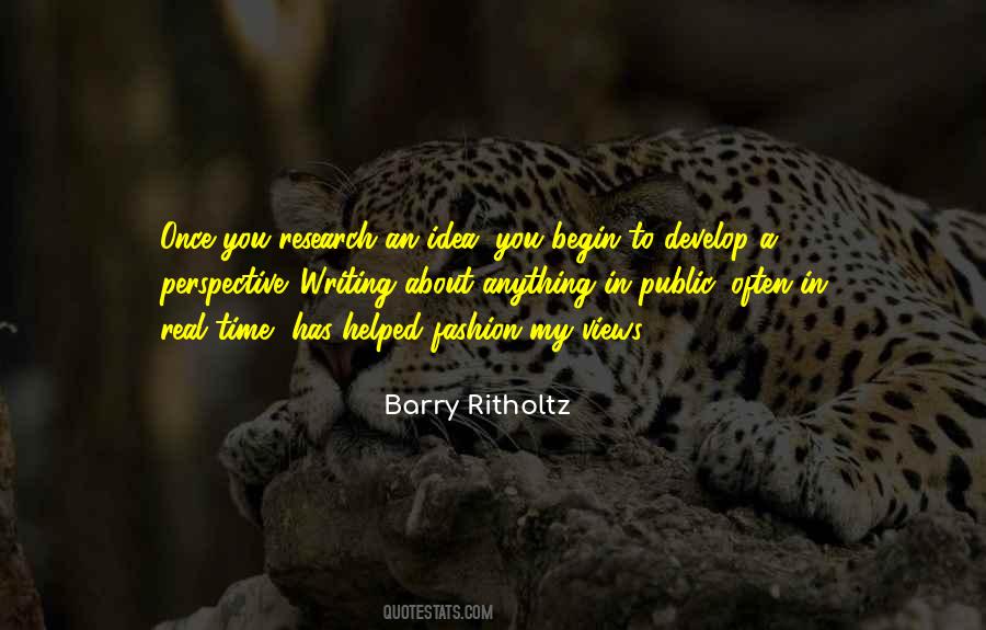 Barry Ritholtz Quotes #1418849