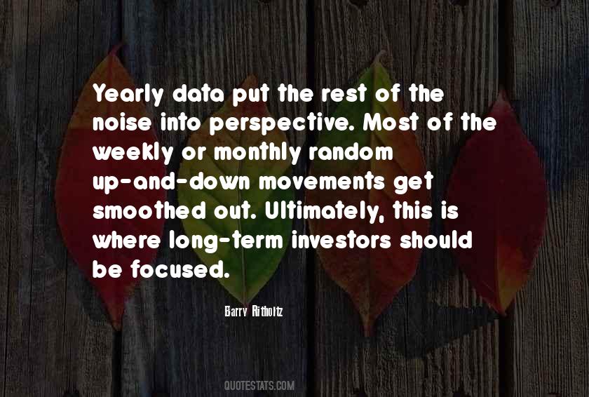 Barry Ritholtz Quotes #1661480