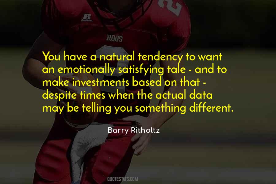 Barry Ritholtz Quotes #354991