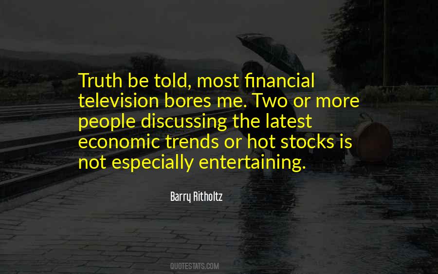 Barry Ritholtz Quotes #384645