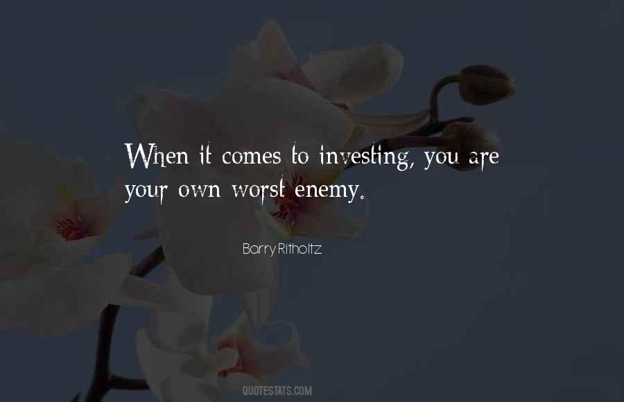 Barry Ritholtz Quotes #510820