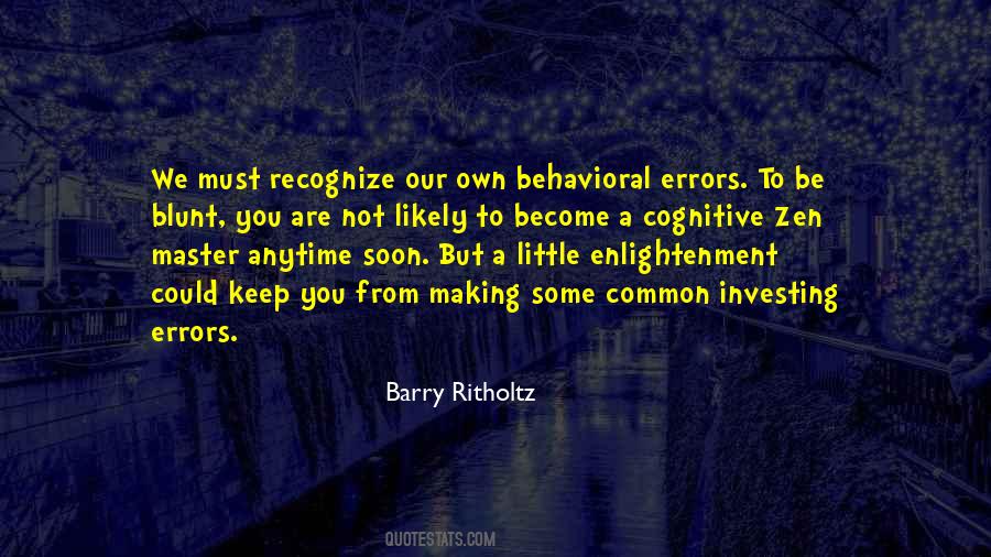 Barry Ritholtz Quotes #718661