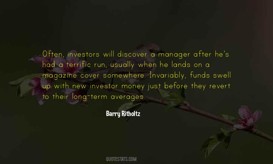 Barry Ritholtz Quotes #819639