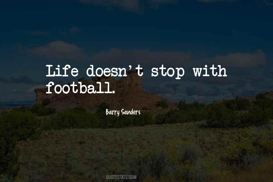 Barry Sanders Quotes #1093131