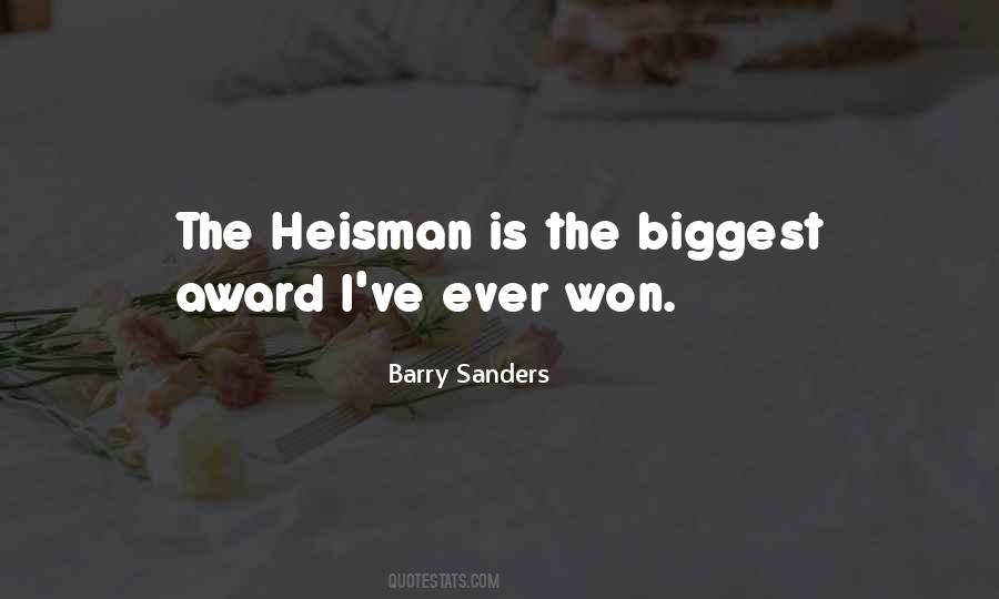 Barry Sanders Quotes #1489639