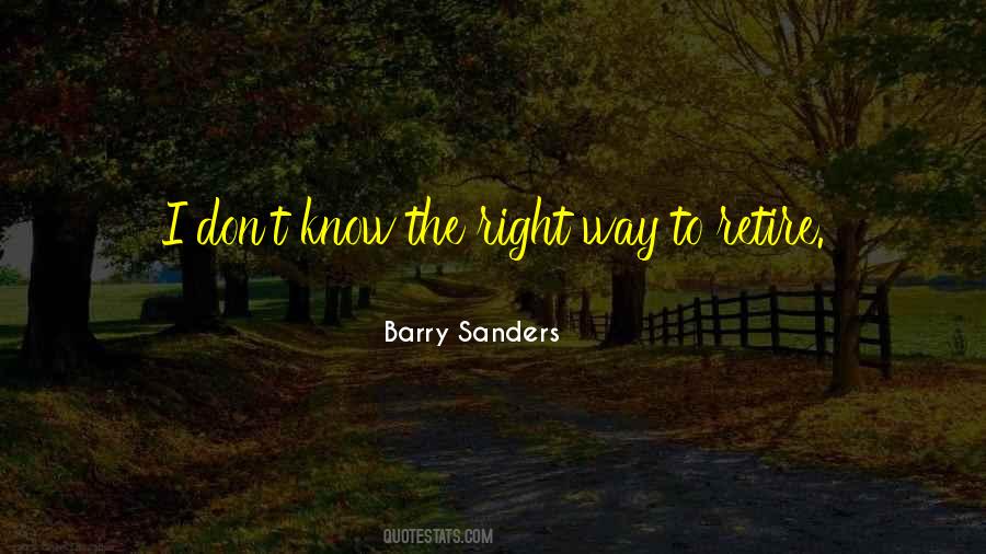 Barry Sanders Quotes #1609006
