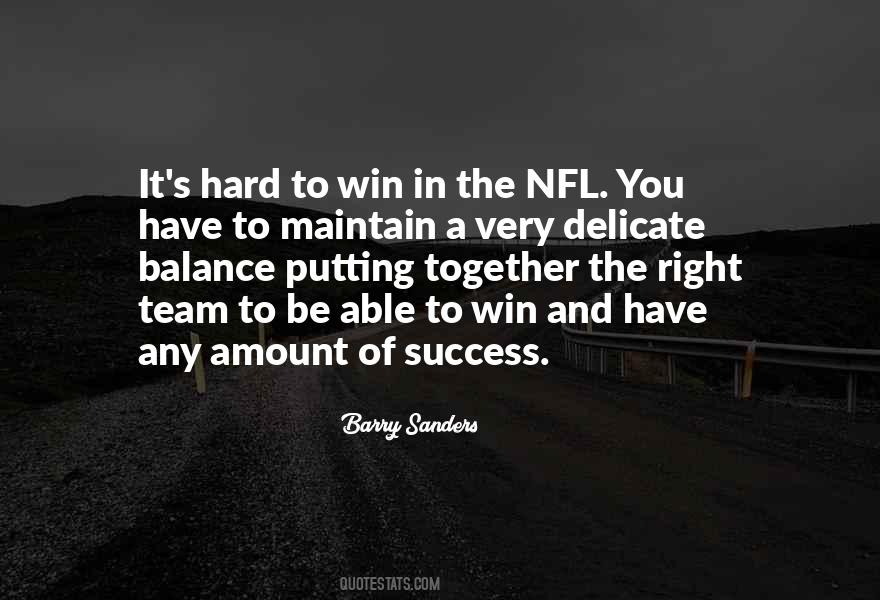 Barry Sanders Quotes #1651477